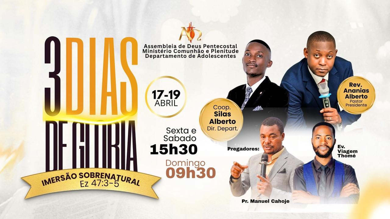 3 Dias de Glória com o Departamento de Adolescentes